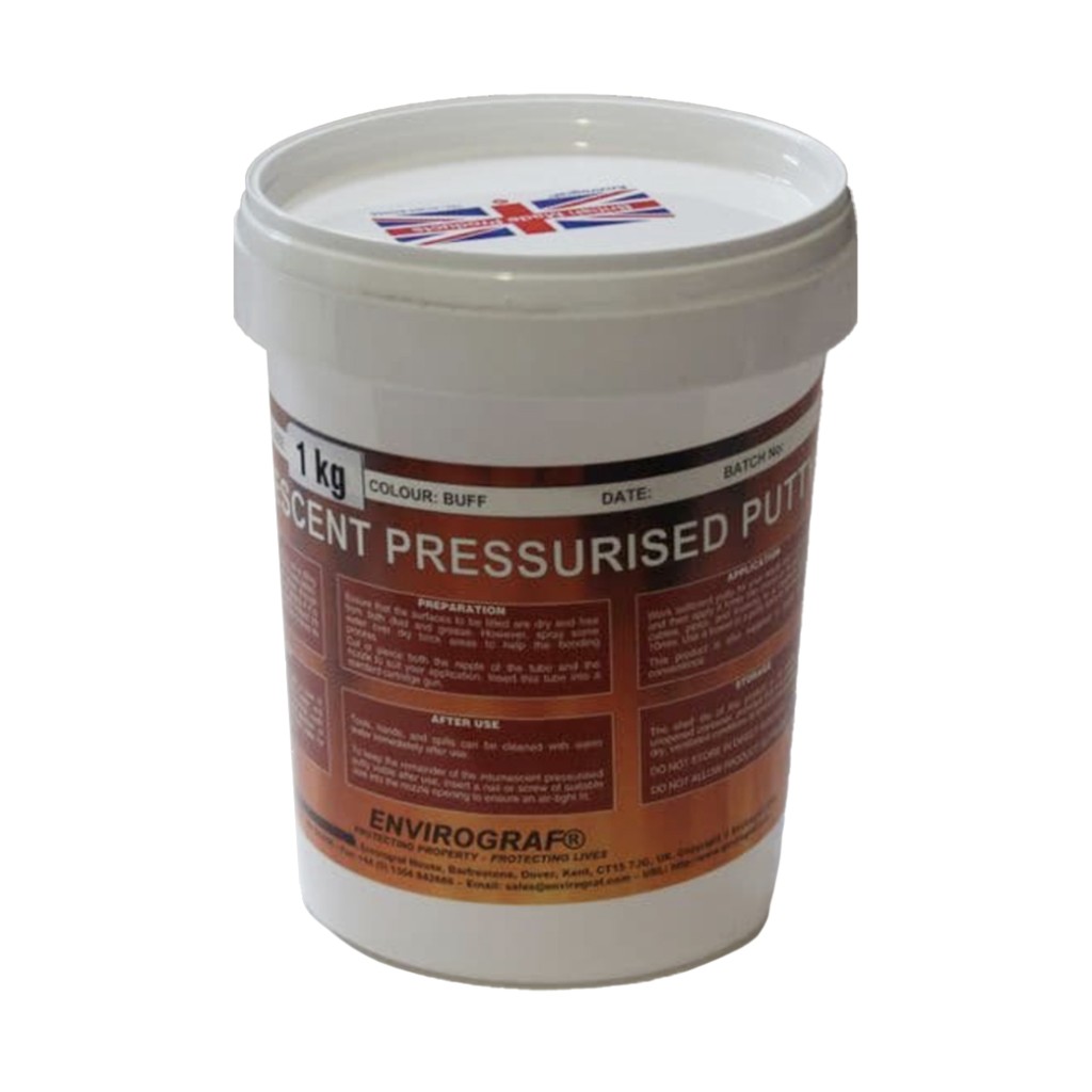 Fire Resistant Intumescent Putty 1kg