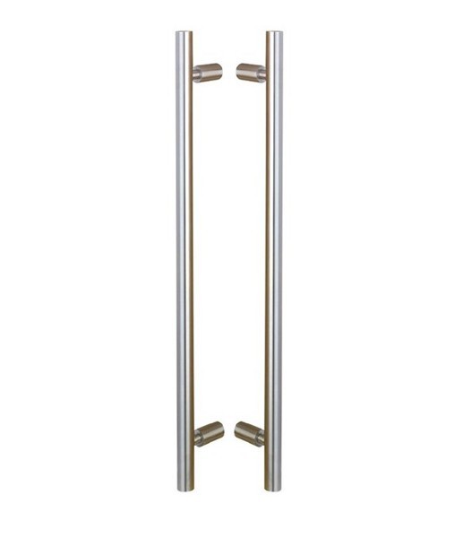 Allgood Mode® 1753 1200mm c/c x 19mm Ø Back-to-back Fixing Pull Handles - Satin Stainless Steel
