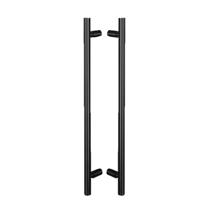 Allgood Mode® 1753 1200mm c/c x 19mm Ø Back-to-back Fixing Pull Handles - Matt Black
