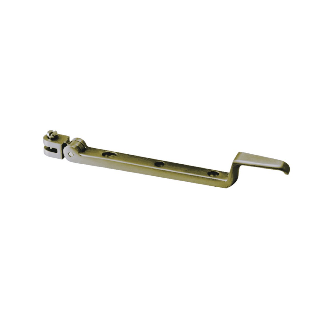 Crittall Type Straight Peg Stays - Available in 150mm, 200mm & 250mm Lengths - Antique Brass