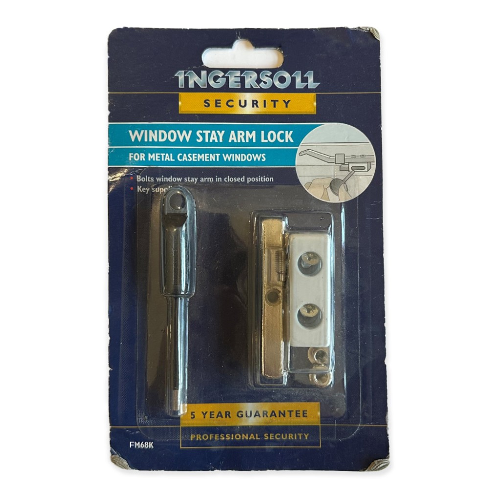 Ingersoll Security FM68K Casement Window Stay Arm Lock