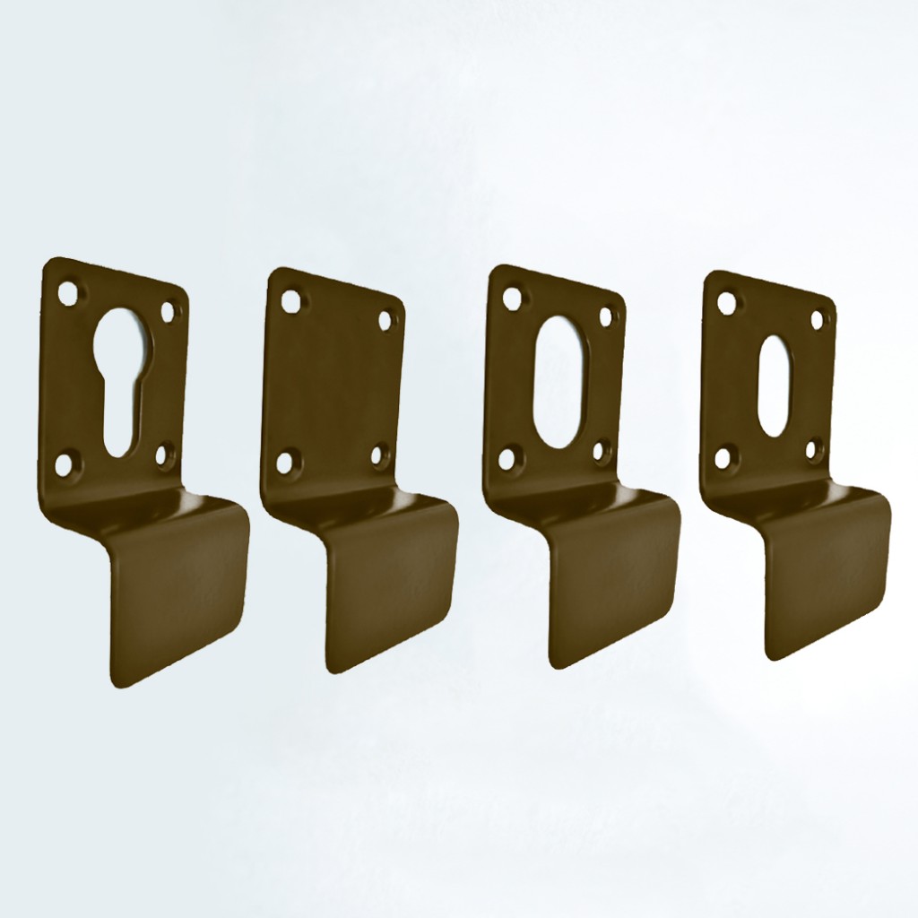 Cylinder Door Pulls – Adonic Matt Bronze Powder Coated