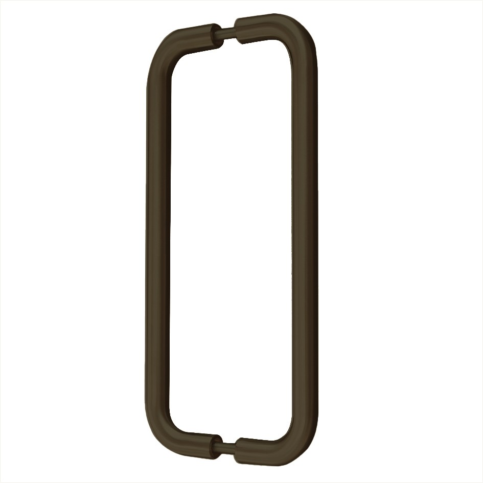 Tubular “D” Pull Handles – Back to Back Fixing – Adonic Matt Bronze