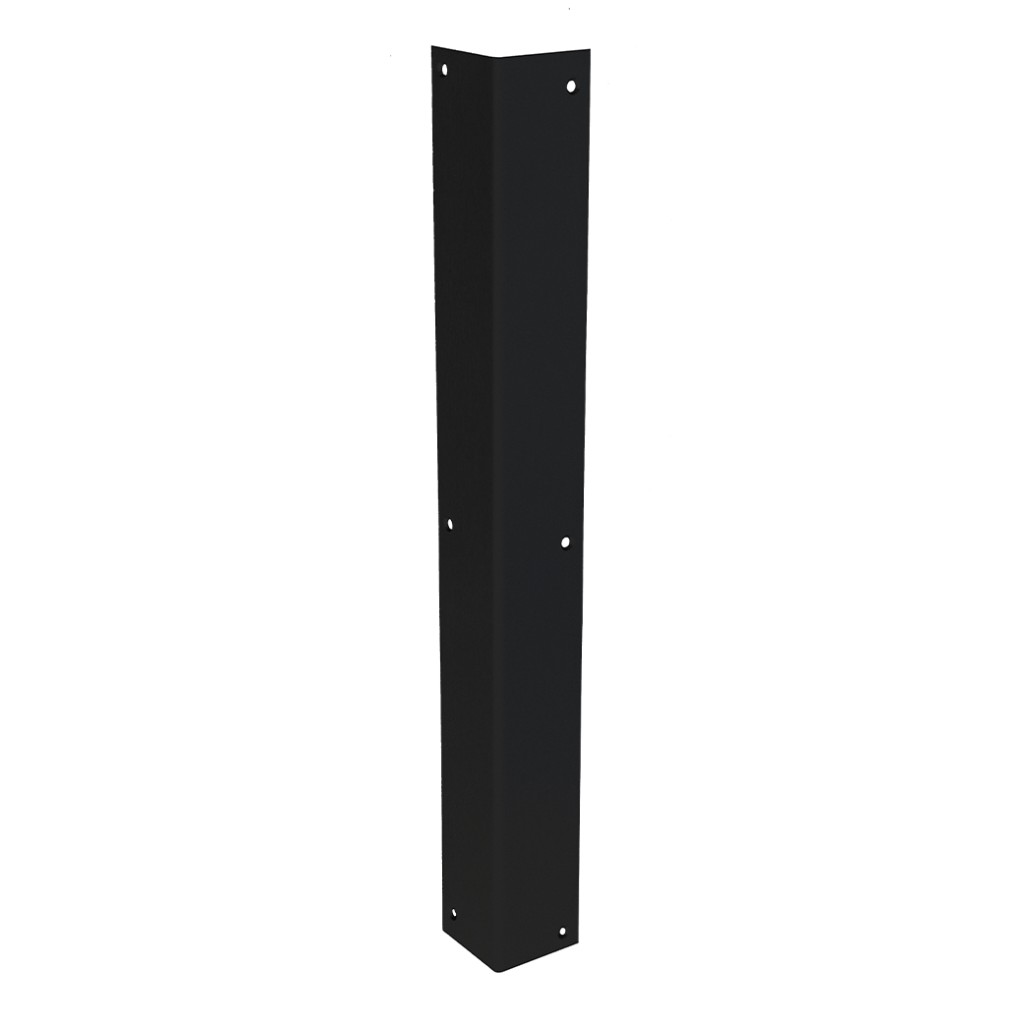 Heavy Duty Corner Protection Angles – Antimicrobial Eco-Friendly Matt Black