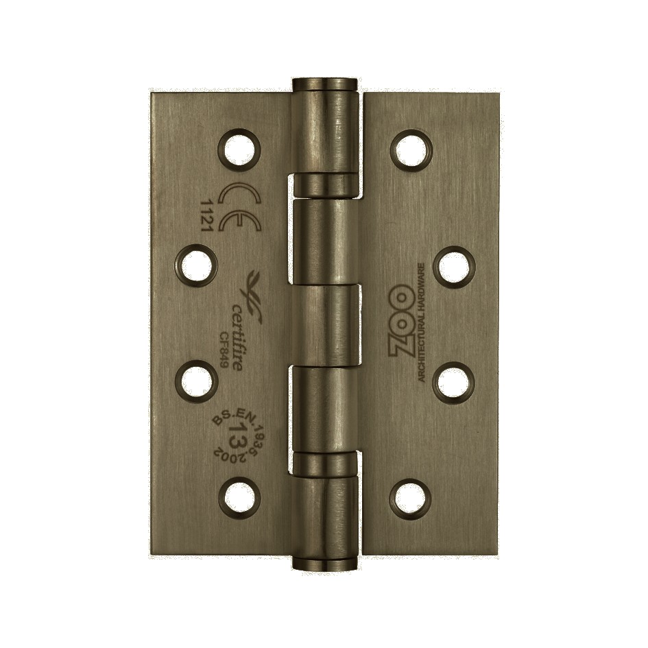 Heavy Duty Ball Bearing Hinges, 102 x 76 x 3mm – Adonic Matt Bronze