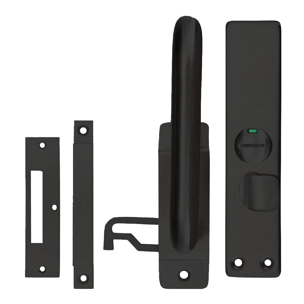 Heavy Duty Facility Indicating Bolt  – Antimicrobial Eco-Friendly Matt Black