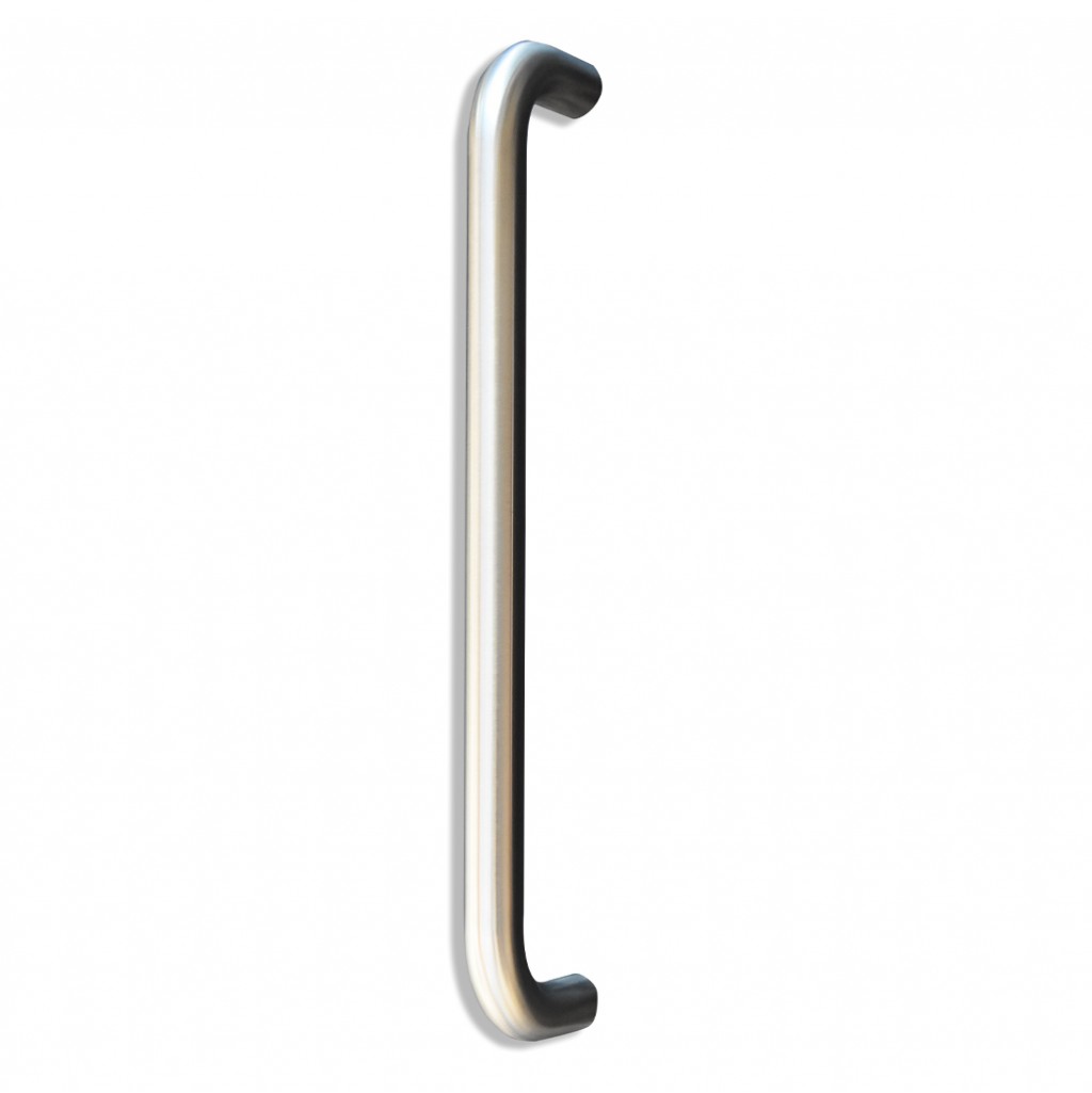 Tubular “D” Bolt Fixing Pull Handle – Satin Stainless Steel