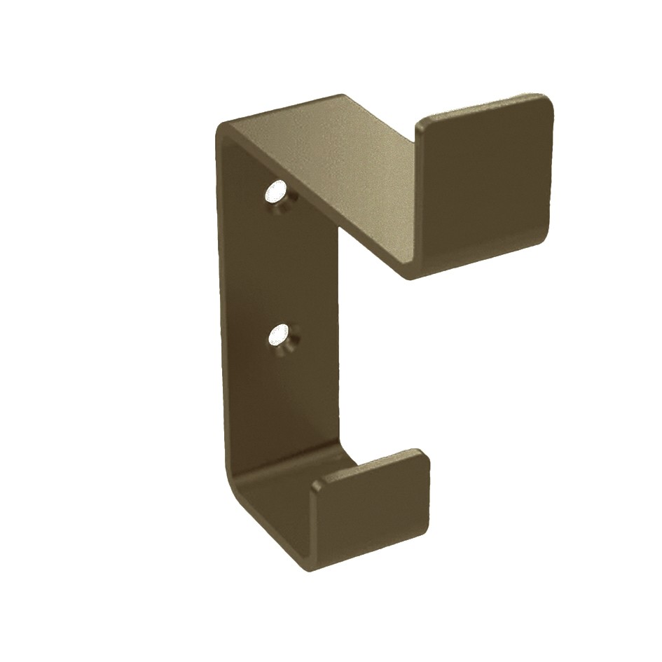 Strip Pattern Hat & Coat Hook – Adonic Matt Bronze