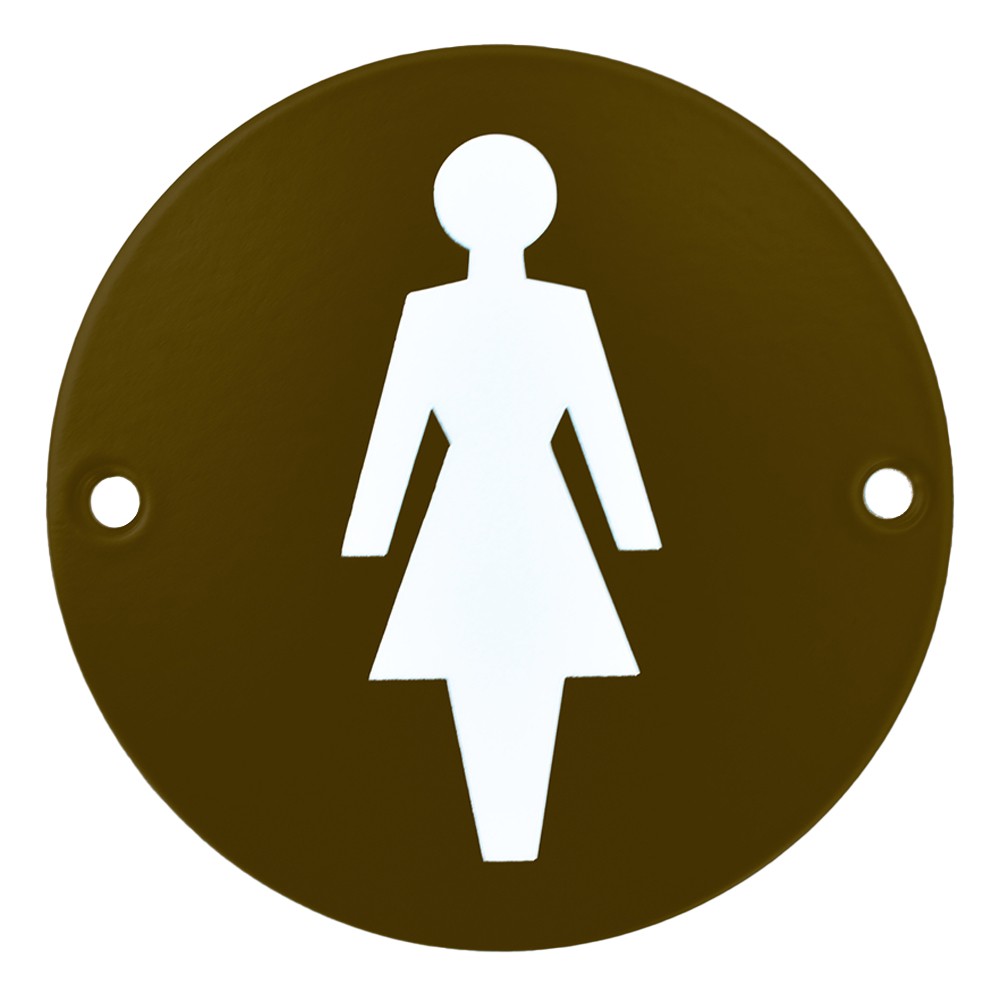 “Female” Symbol – Adonic Matt Bronze