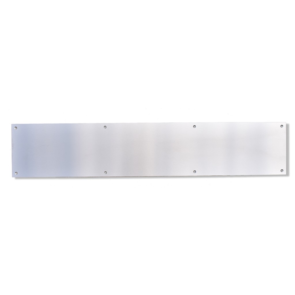Kick Plates (304 Grade) – Antimicrobial Satin Stainless Steel