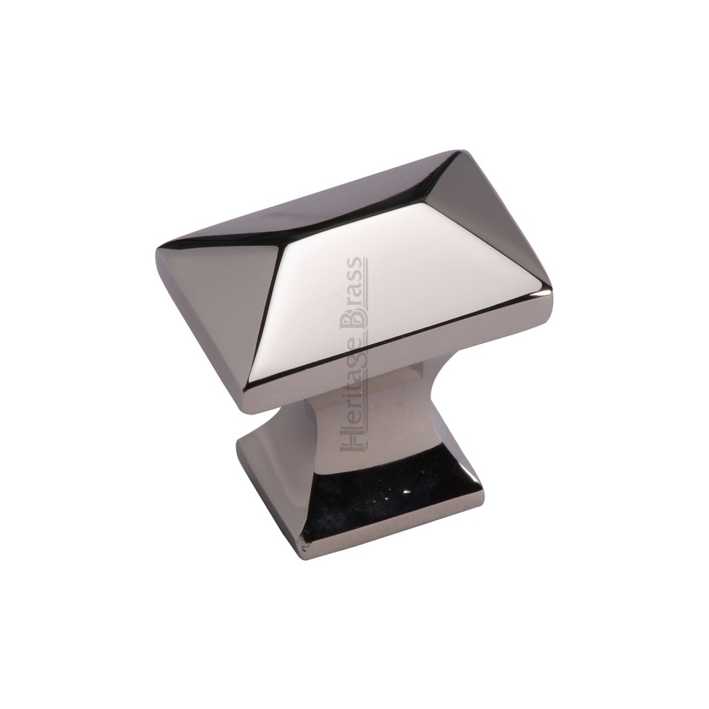 Heritage Brass Anvil Design Wardrobe Knob 35mm x 22mm Poole Waite