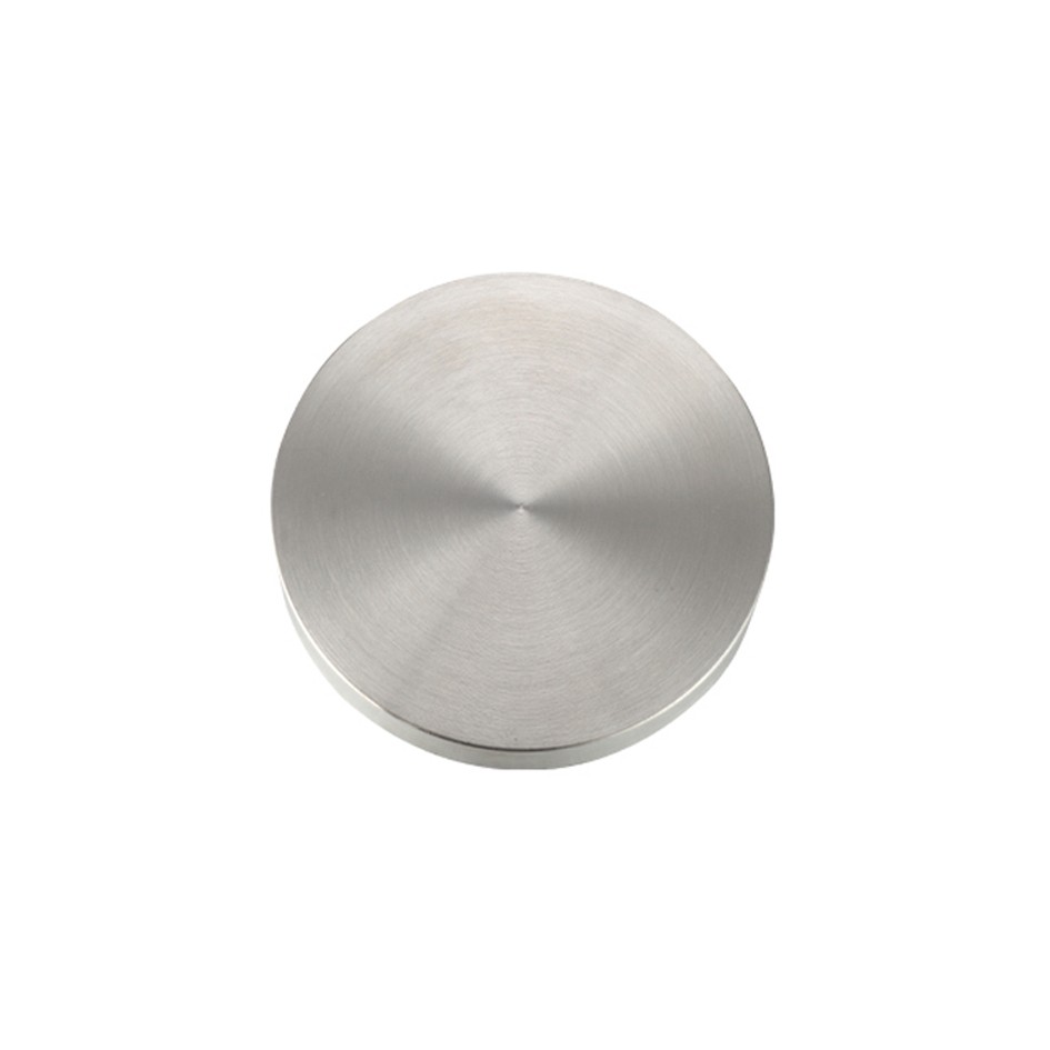 Blank Profile Concealed Fixing Escutcheons – Push on Rose – 52mm Ø – Satin Stainless Steel