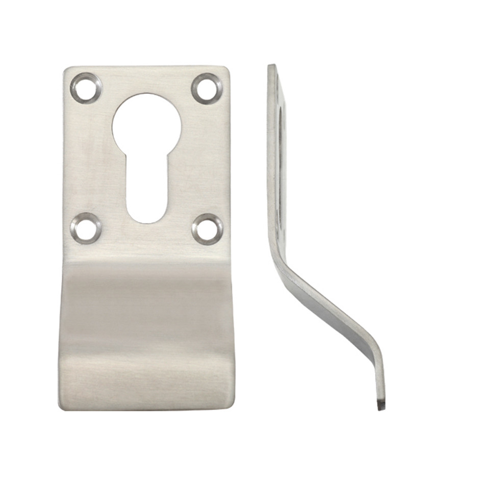 Euro Cylinder & Key Door Pulls – Antimicrobial Satin Stainless Steel