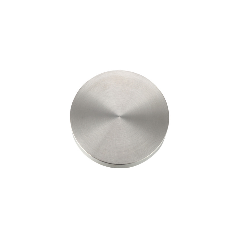 Blank Profile Concealed Fixing Escutcheons – Push on Rose – 52mm Ø – Antimicrobial Satin Stainless Steel