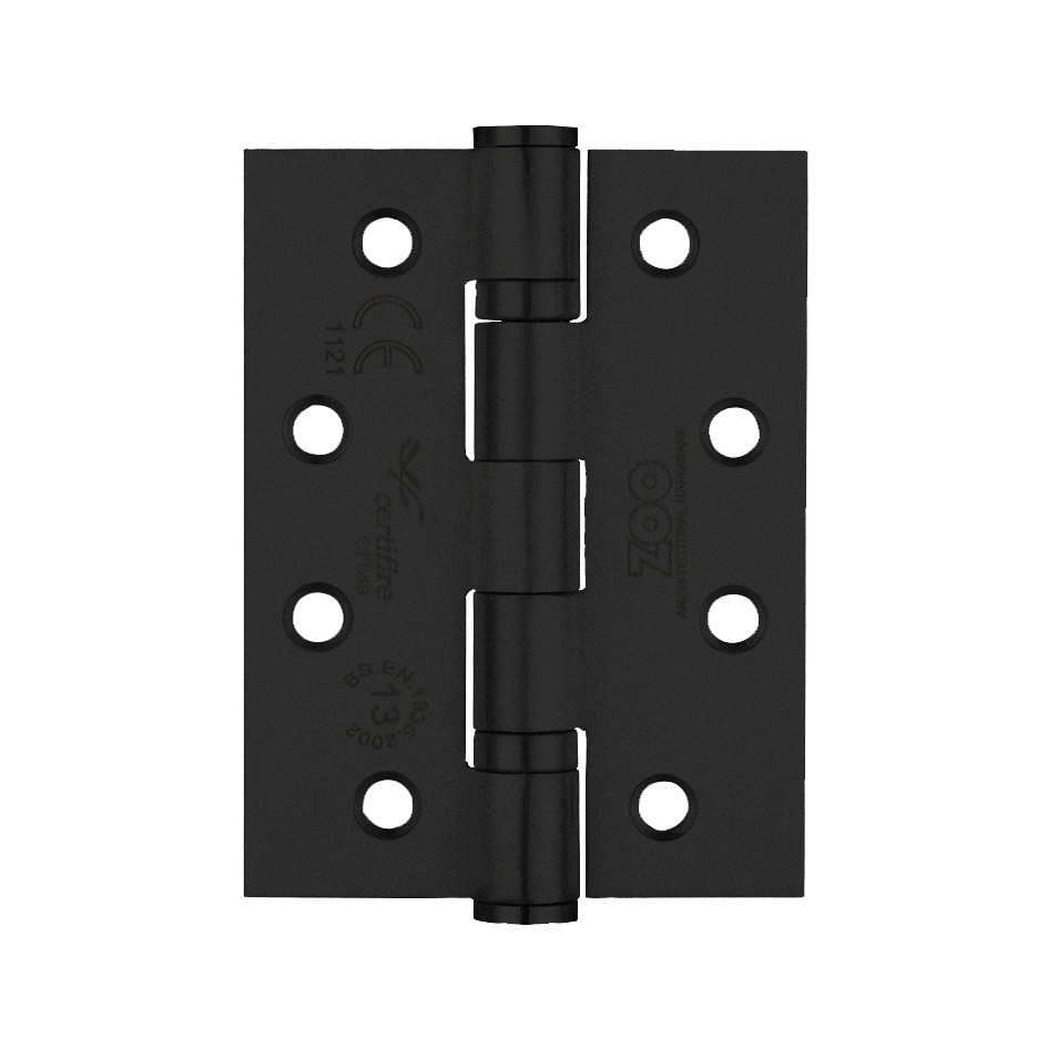 Antimicrobial Heavy Duty Ball Bearing Hinges, 102 x 76 x 3mm