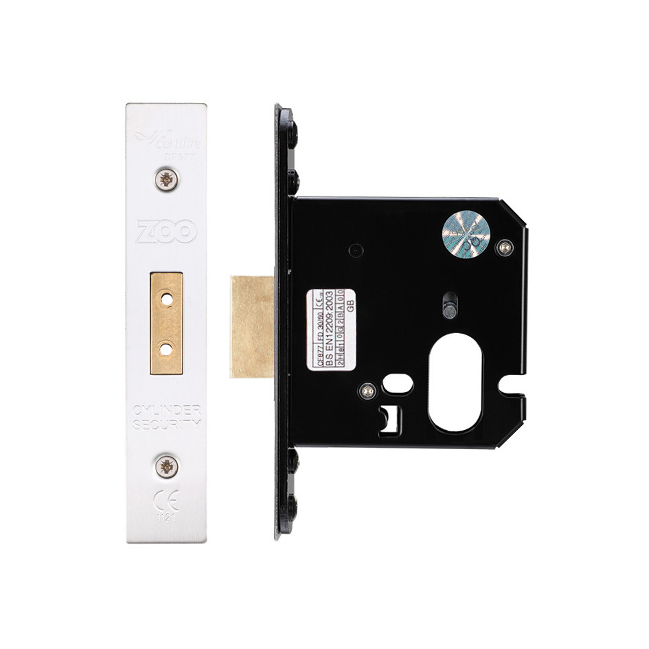 Heavy Duty Oval Dead Lock Case – Antimicrobial Satin Stainless Steel