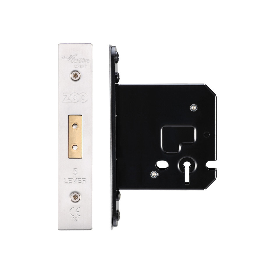 Antimicrobial Eco-Friendly Medium Duty Three Lever Deadlock