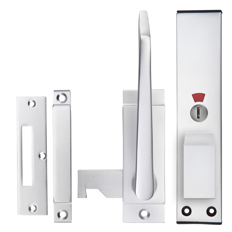 Medium Duty Facility Indicating Bolt – Antimicrobial Satin Anodised Aluminium