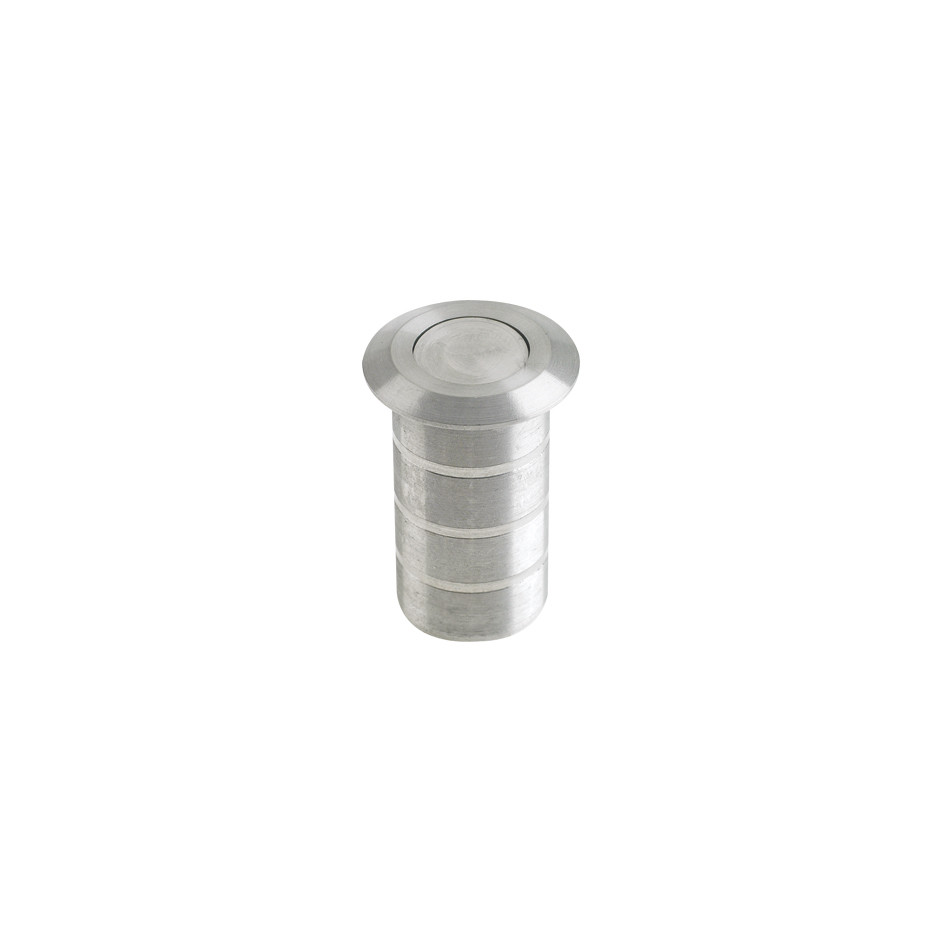 Dust Excluding Socket for Flush Bolts – Concrete – Antimicrobial Satin Stainless Steel