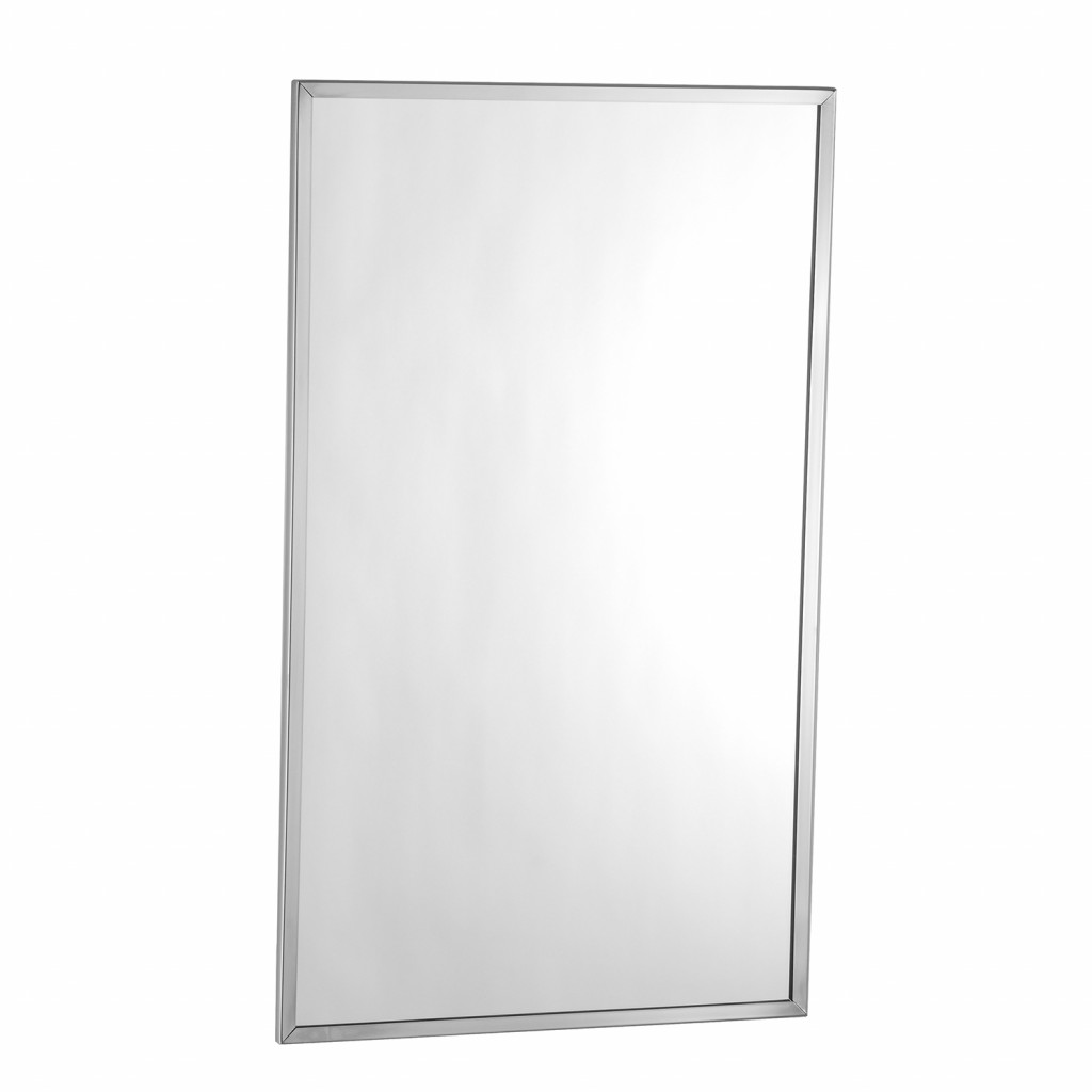 Bobrick B-165 Series Channel-Frame Mirrors