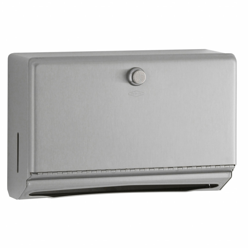 ClassicSeries® Surface-Mounted Paper Towel Dispenser with Knob Latch