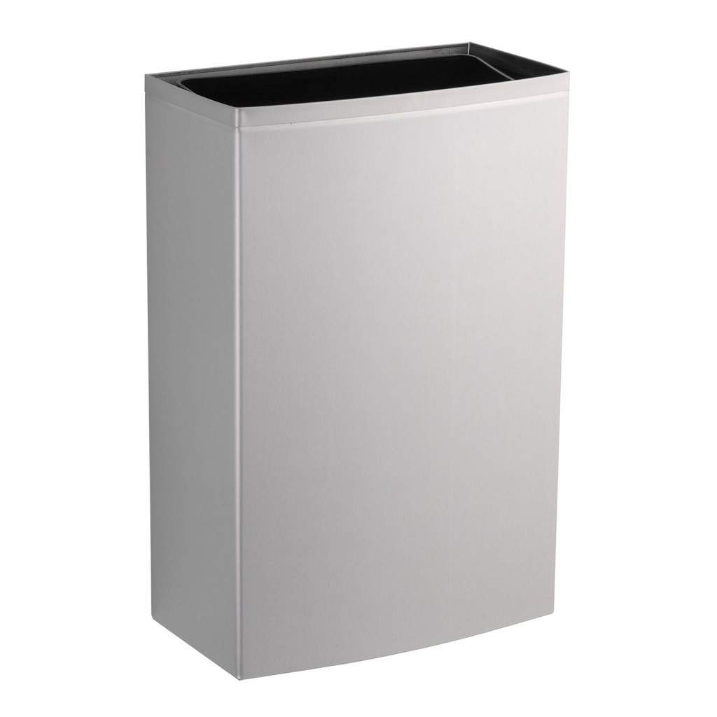 ConturaSeries® Surface-Mounted Waste Bin with LinerMate®