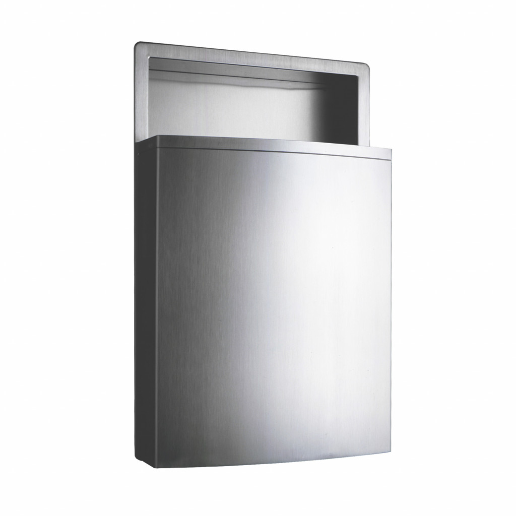 ConturaSeries® Recessed Waste Bin with LinerMate®