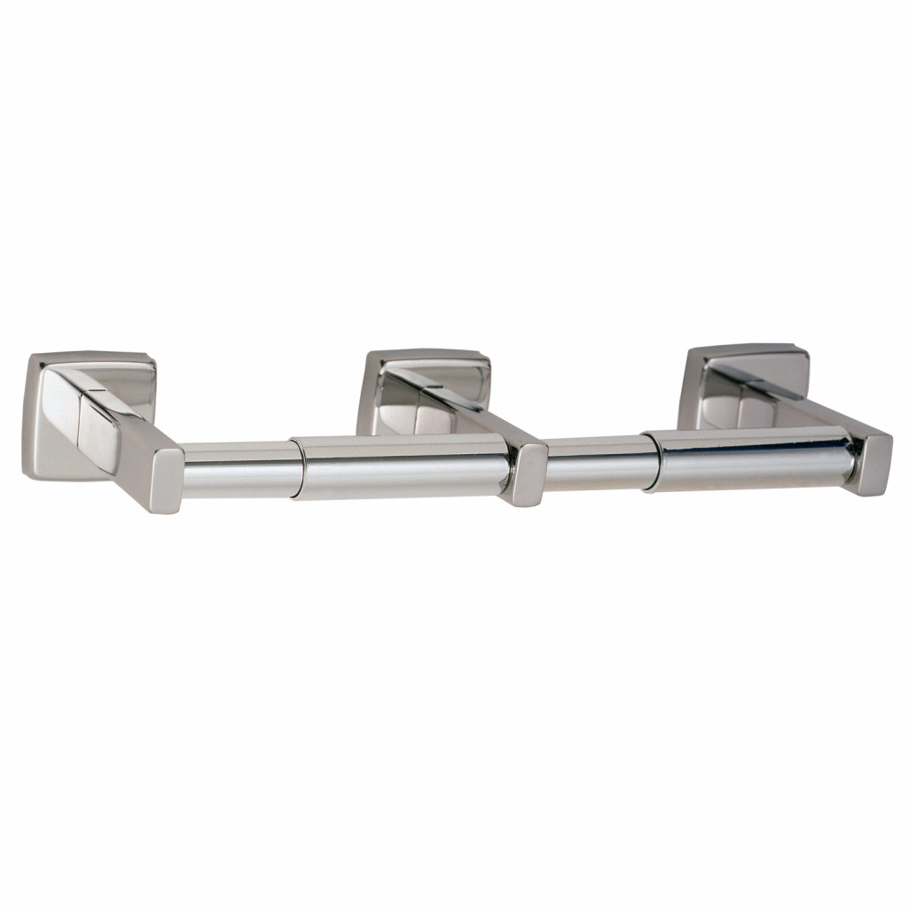 Bobrick B-686 Surface-Mounted Double Toilet Roll holder