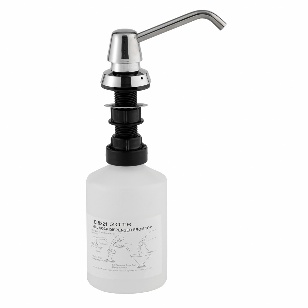 B822 Series Manual Foam CounterMounted Soap Dispensers Poole Waite