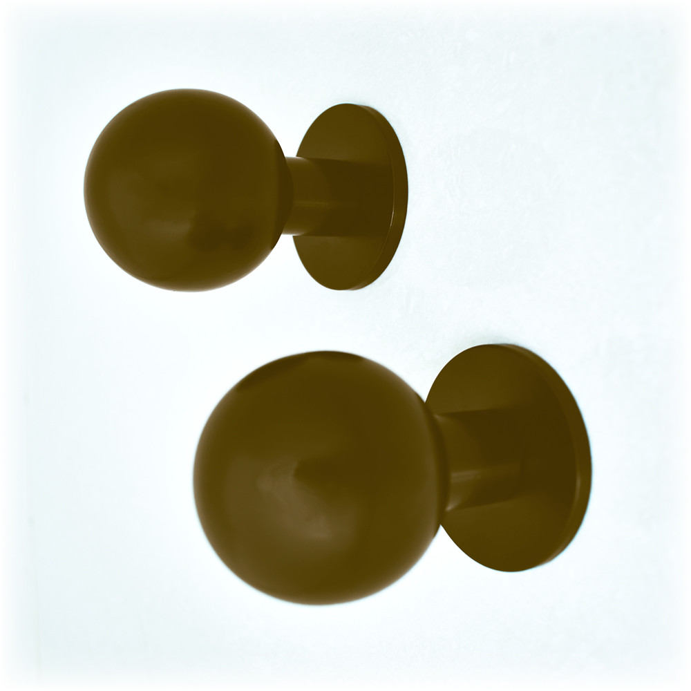 Spherical Mortice Knob Furniture – Adonic Matt Bronze Powder Coated