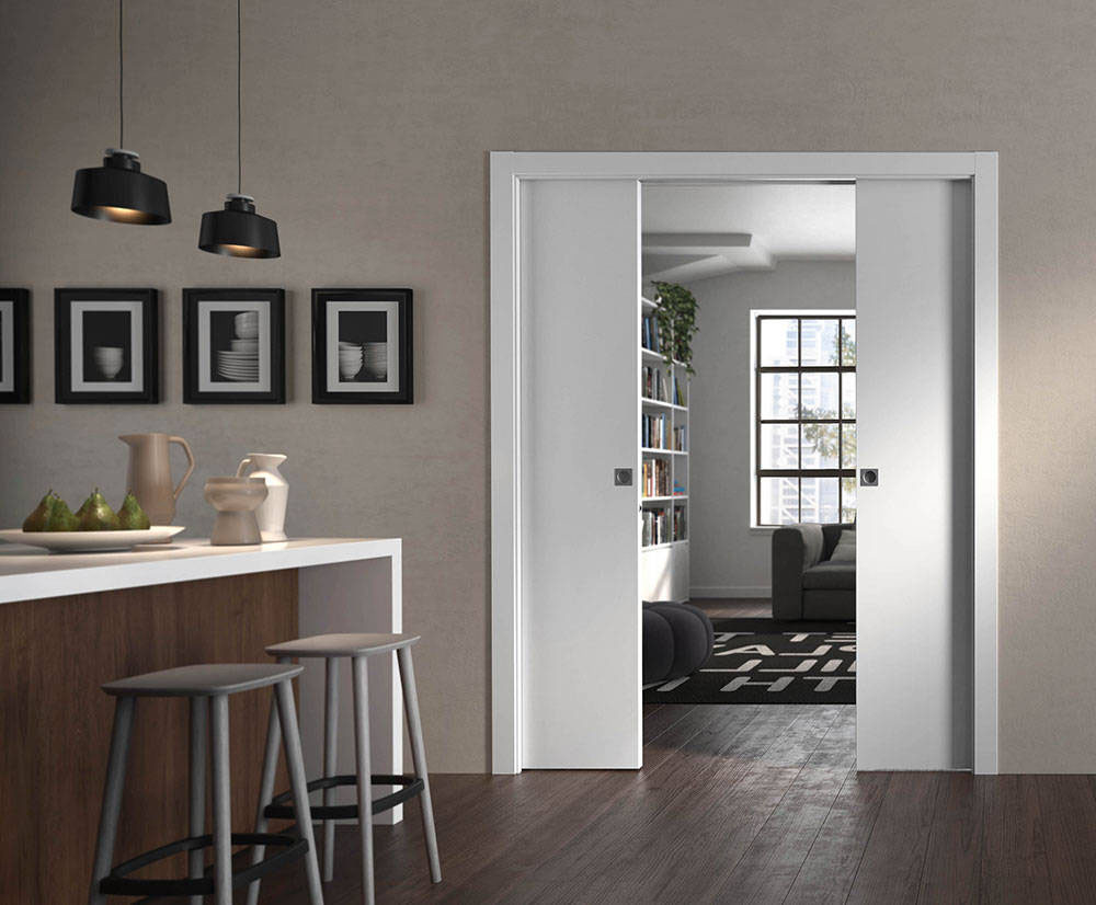 Pocket Door System – Double Door Imperial Size