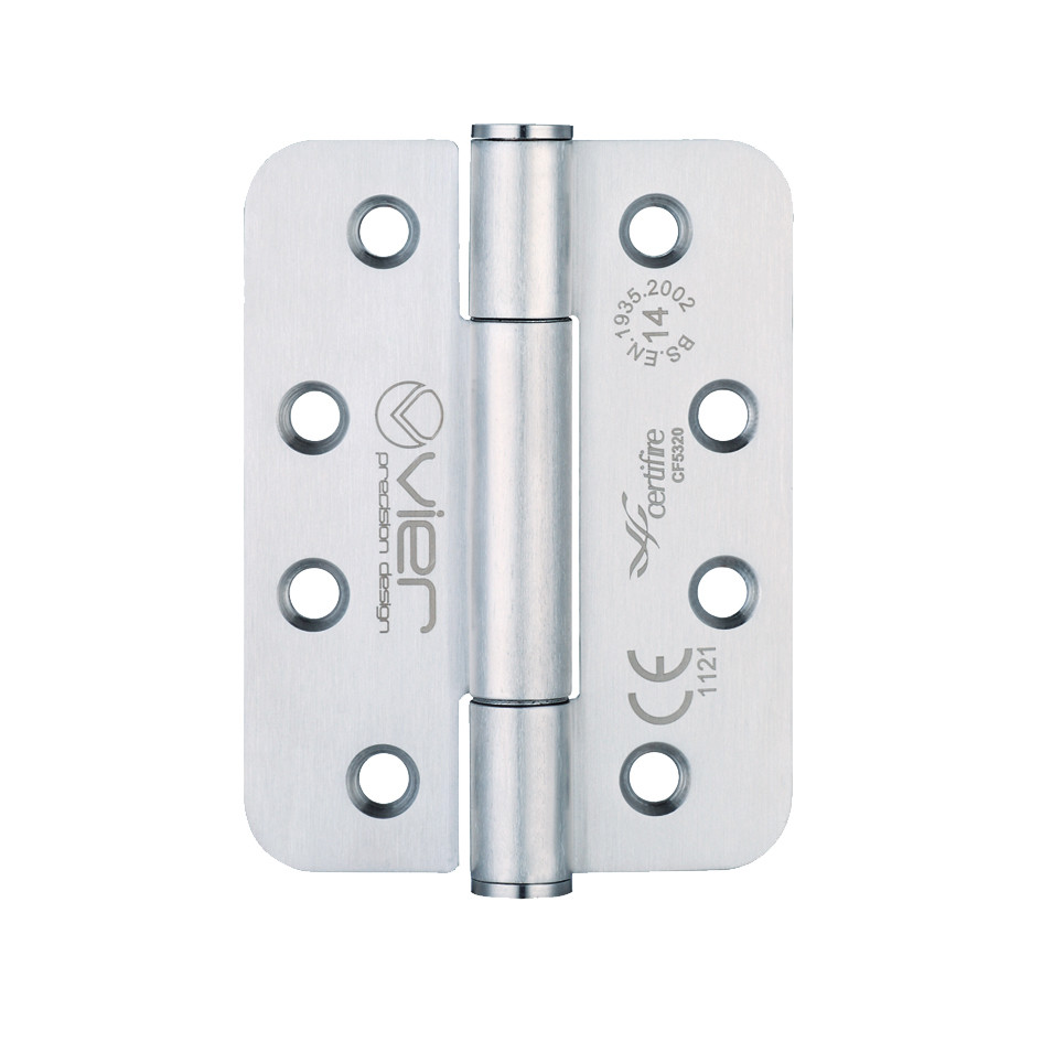 Extremely Heavy Duty Grade 14 Concealed Knuckle Hinges 102mm x 76mm x 3mm – Radius corners