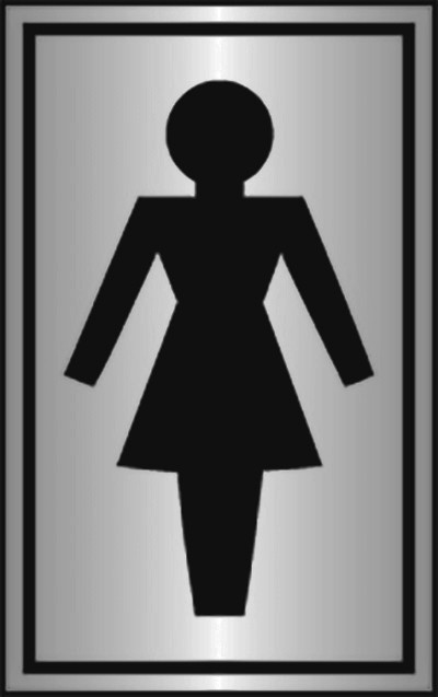 Prestige Range – Female Symbol – Silver