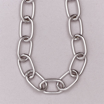 Zinc plated link chain