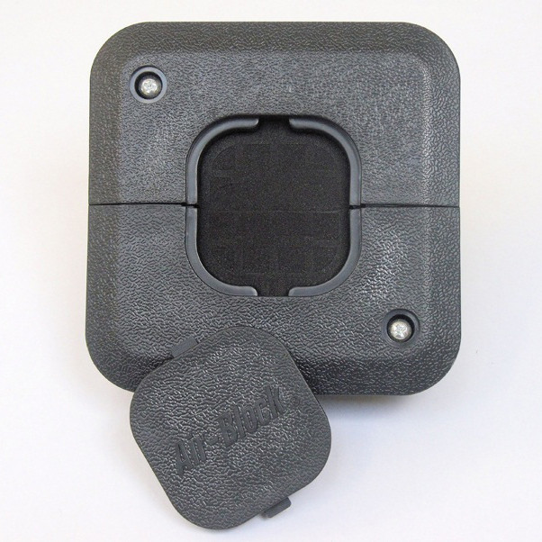 Air-Block® Square Floor Access Cable Grommet, With Fire Rated Gasket Seal – 100mm x 100mm cut out