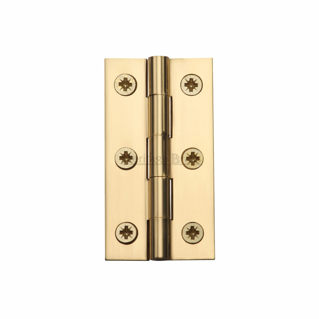 M Marcus Heritage Brass Cabinet Hinge 64mm x 35mm