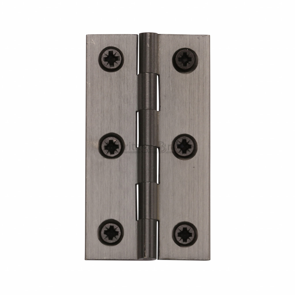 M Marcus Heritage Brass Wardrobe Hinge 76mm x 42mm