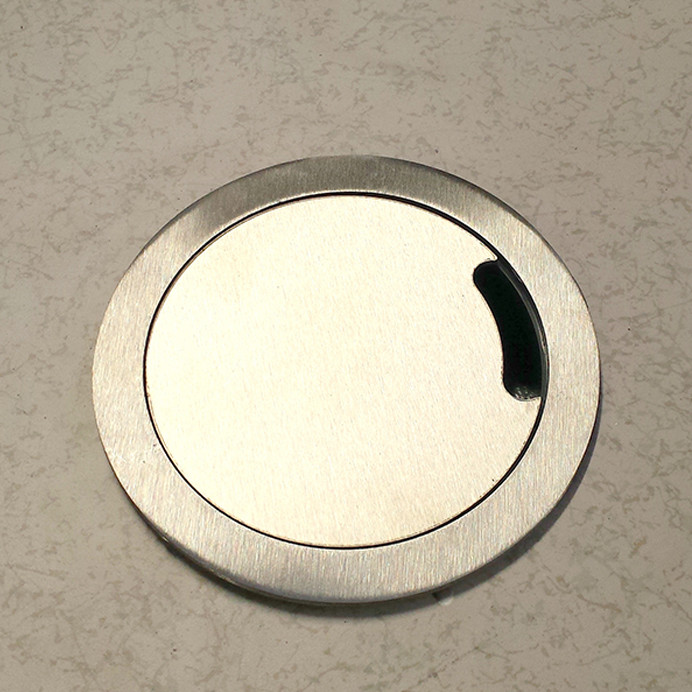 Stainless Steel Floor Access Cable Grommet 127mm Ø cut out Poole