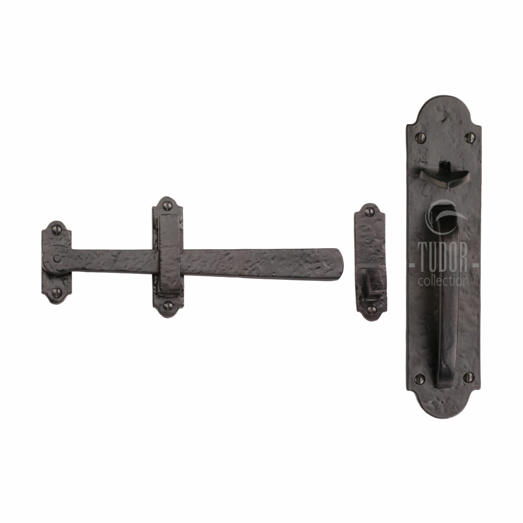 M Marcus Tudor Rustic Black Thumb Latch Furniture