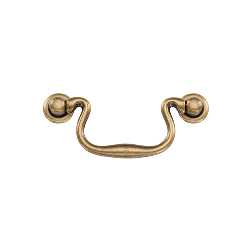 M Marcus Heritage Brass Drop Down Wine Cooler Handle - 96mm centre to centre