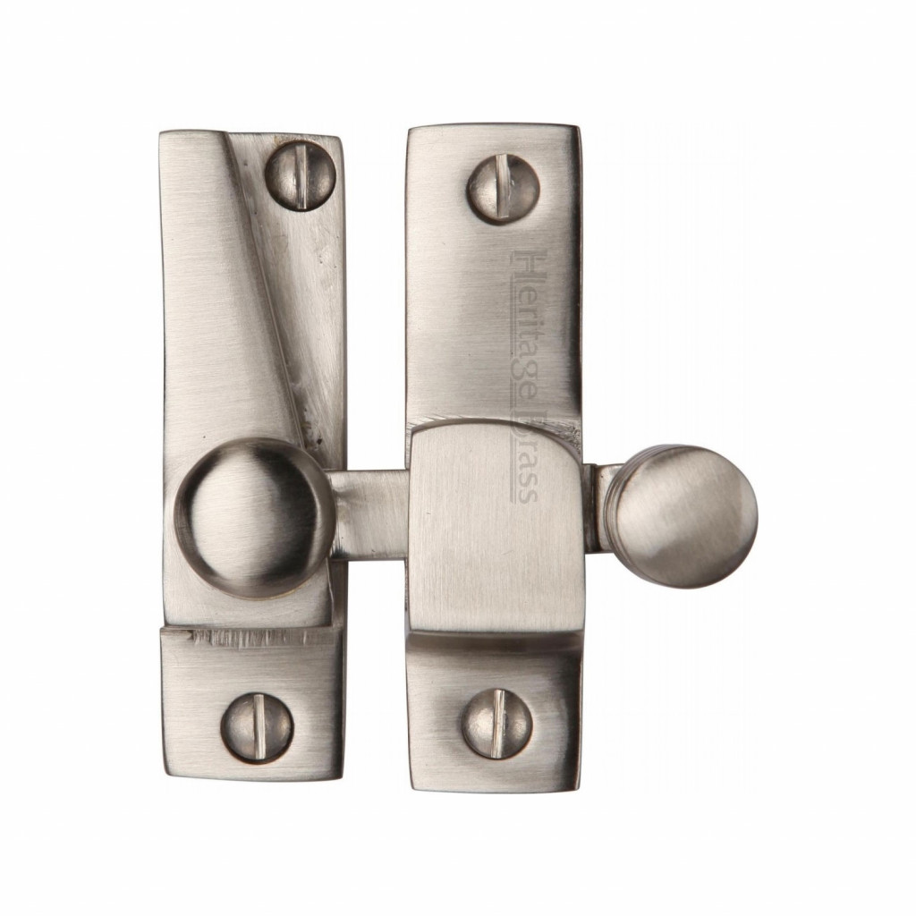 M Marcus Heritage Brass Straight Arm Sash Fastener