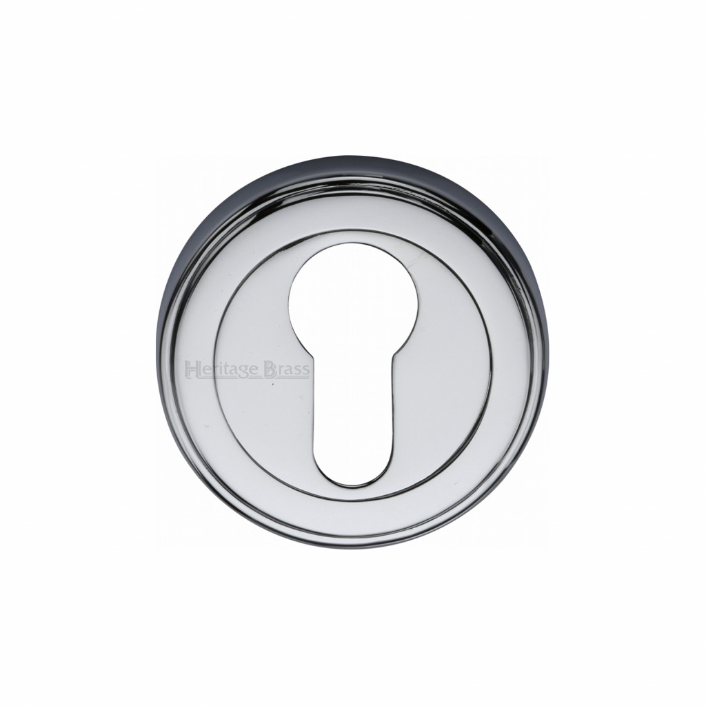 M Marcus Heritage Brass Euro Profile Cylinder Escutcheon 50mm 