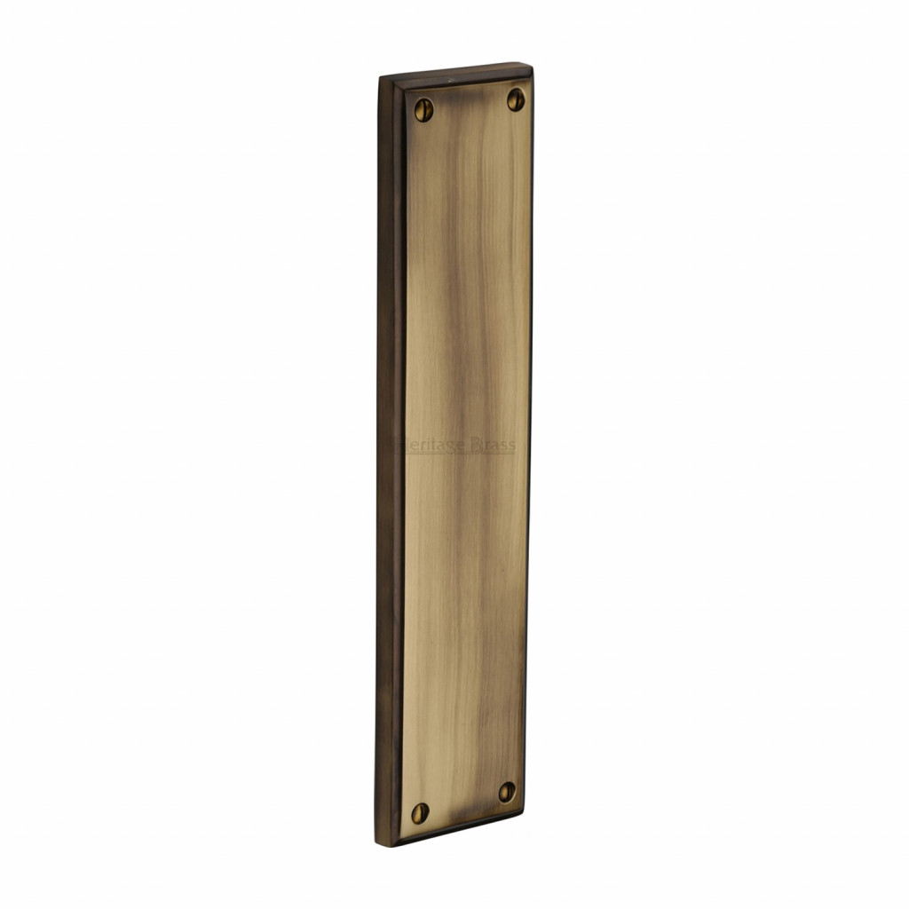 M Marcus Heritage Brass Finger Plate 282mm x 63mm