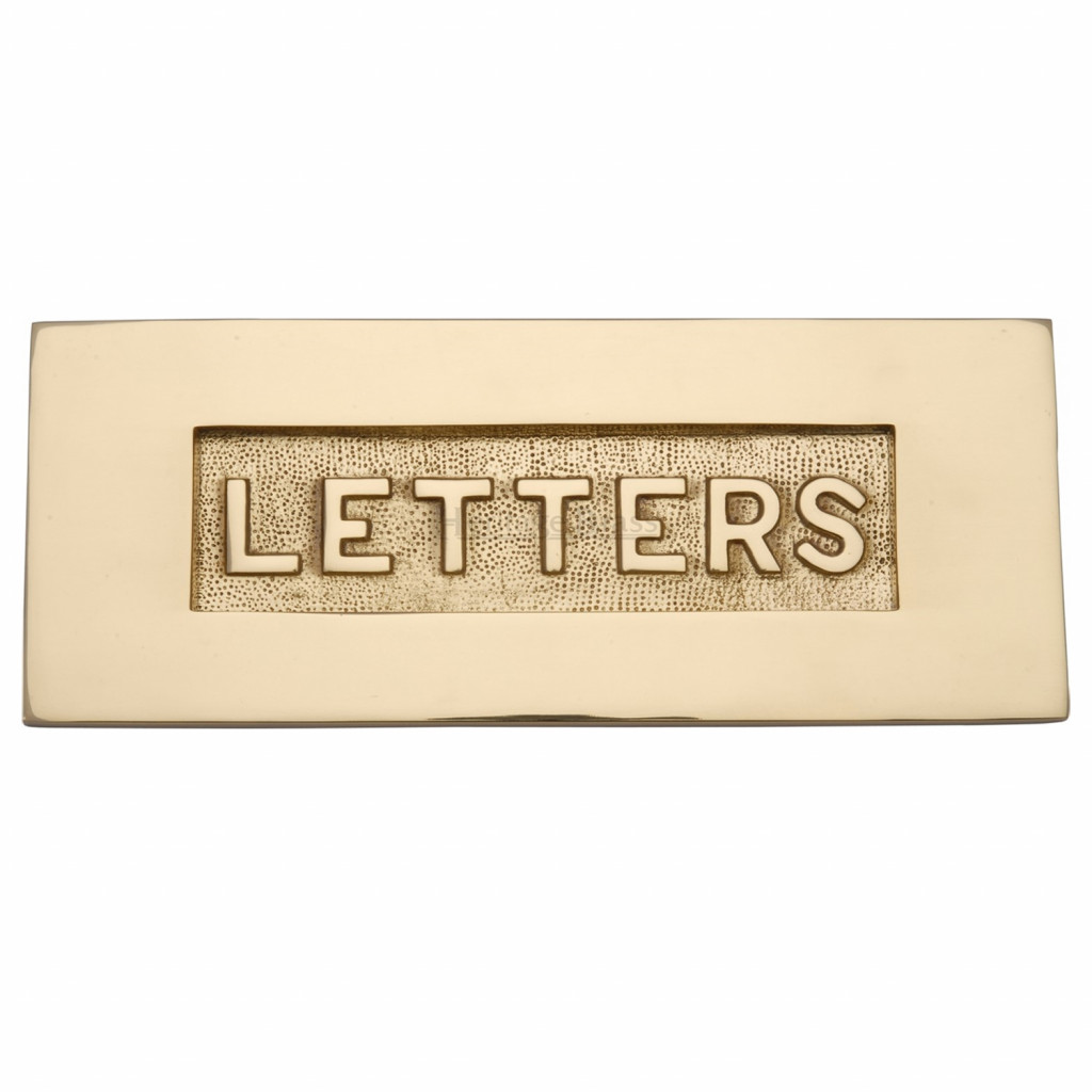 M Marcus Heritage Brass Letters Letter Plate 254 x 101mm