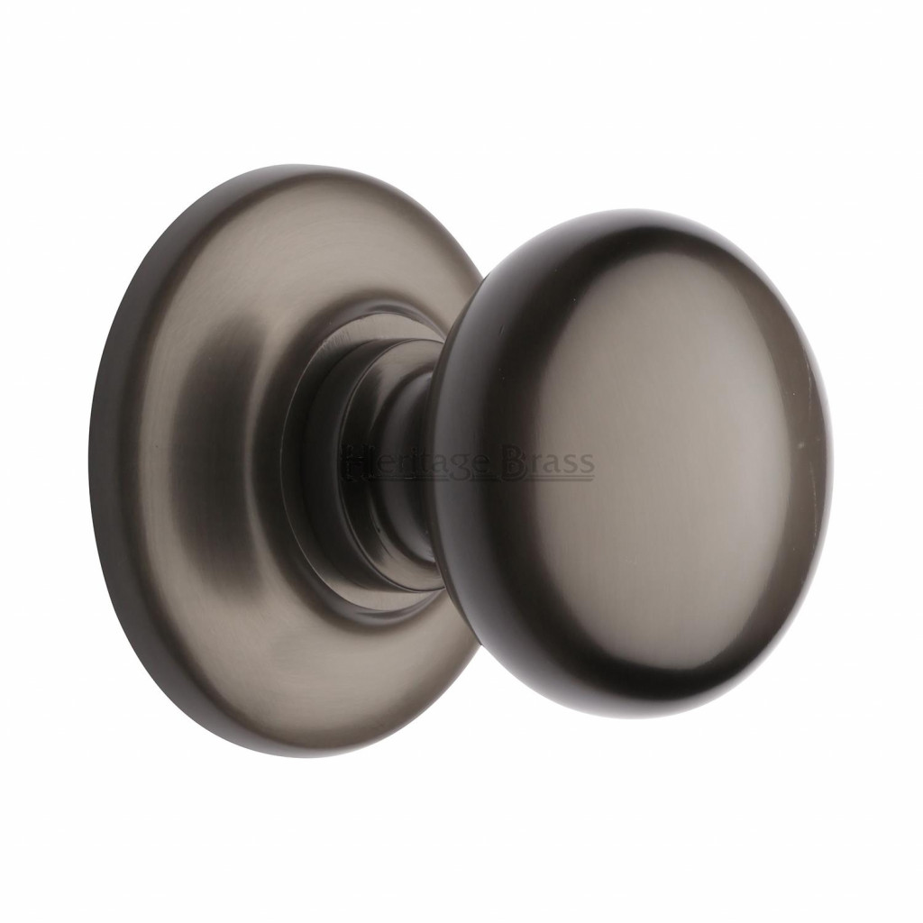 M Marcus Heritage Brass Victorian Centre Door Knob 78mm