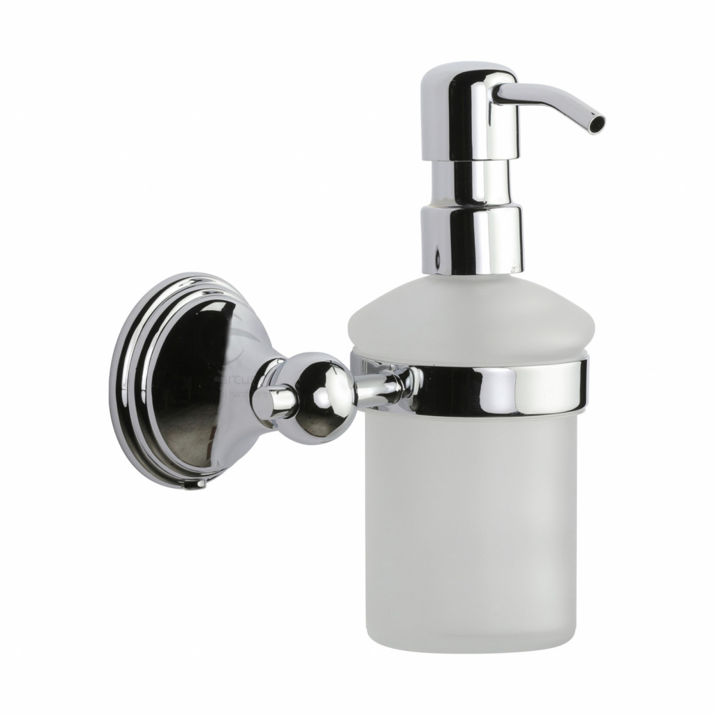 M Marcus Heritage Brass Cambridge Soap Dispenser with High Quality Pump