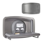 Bobrick Koala Kare KB310-SSRE Satin Stainless Steel Horizontal Recessed Baby Changing Station