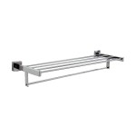 Bobrick B-676x24 Towel Shelf with Towel Bar