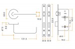 Lift to Lock Bathroom Set (DDA)