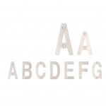 Antimicrobial Letter D - Available in 75mm & 100mm